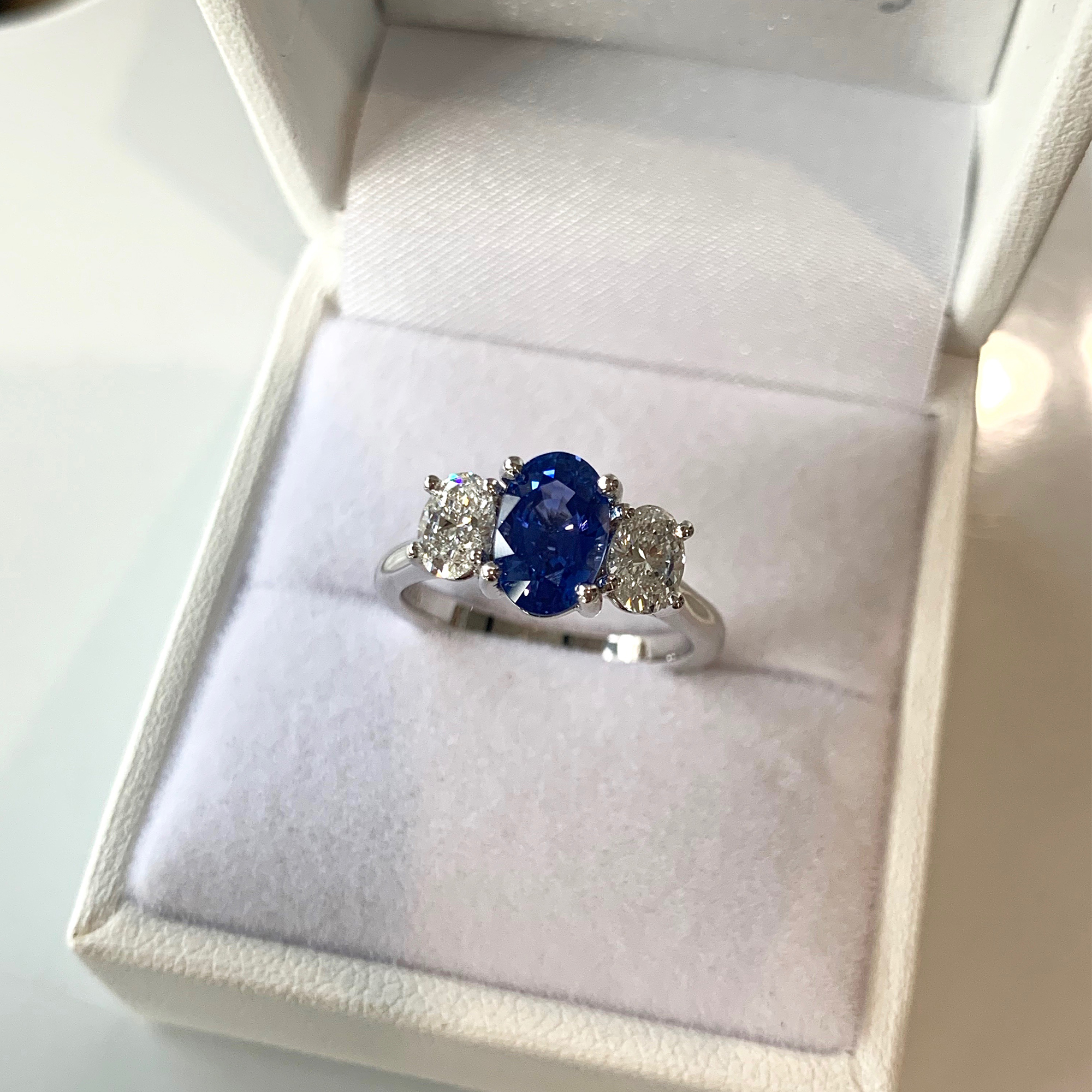 oval diamond engagement ring adelaide
