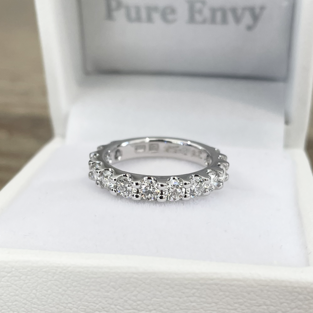 image of a diamond wedding ring