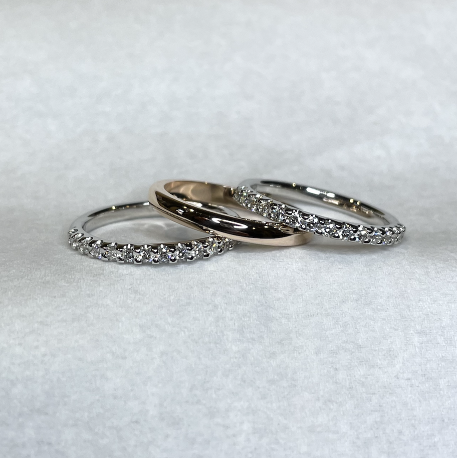 image of a women's eternity rings